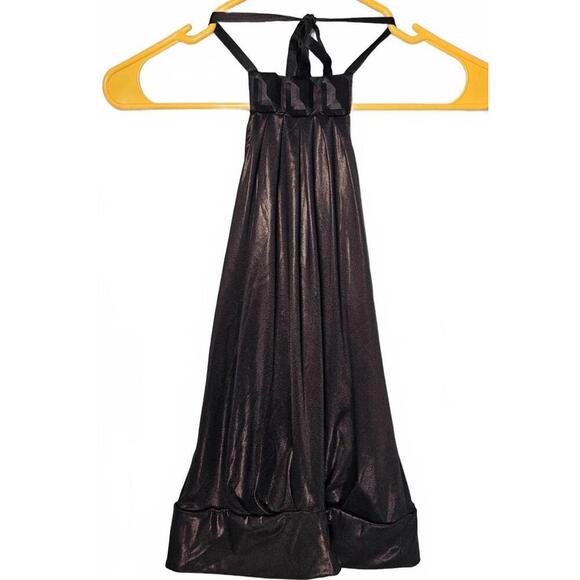 Women's Black Halter Top - Elegant & Chic - Picture 1 of 8